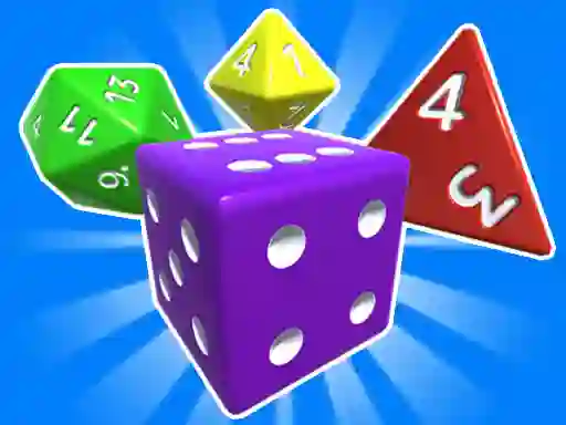Permainan Idle Dice 3D: Incremental Game talian