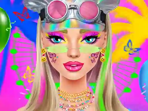 Permainan Festival Vibes Makeup talian