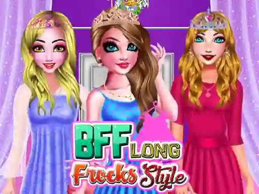 Permainan BFF Long Frocks Style talian