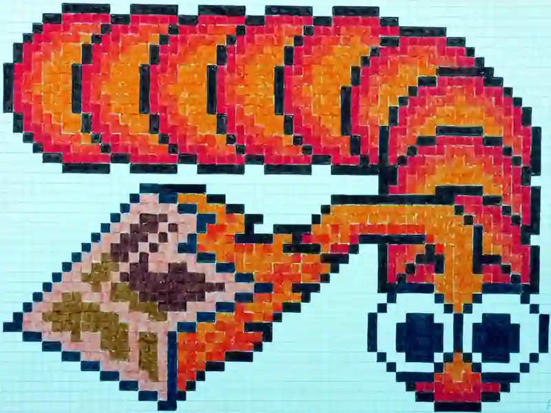 Permainan Pixel Snake talian