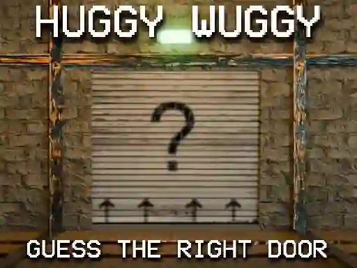 Permainan Huggy Wuggy Guess the right door talian