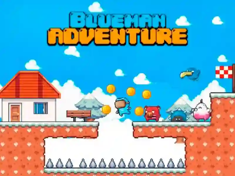 Permainan Blueman Adventure talian