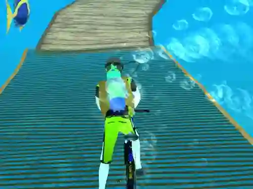 Permainan Under Water Cycling talian