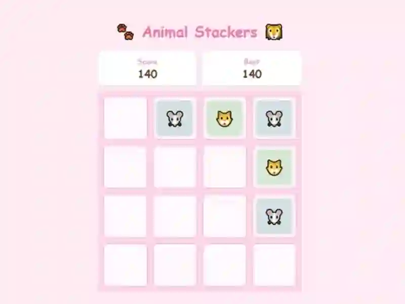 Permainan Animal Stackers talian