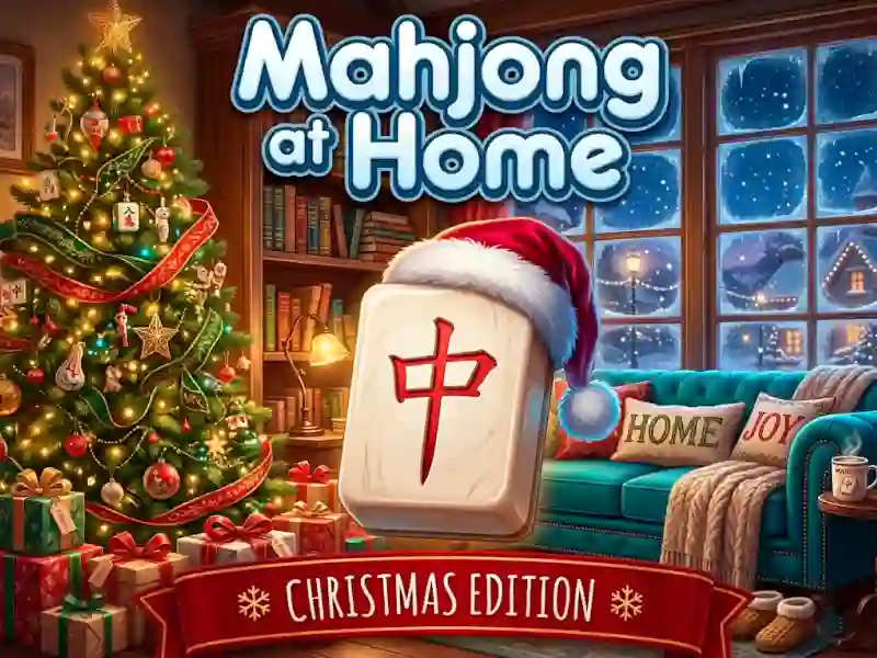 Permainan Mahjong At Home Xmas Edition talian