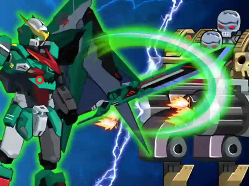 Permainan Play Dino Robot Fighting War talian