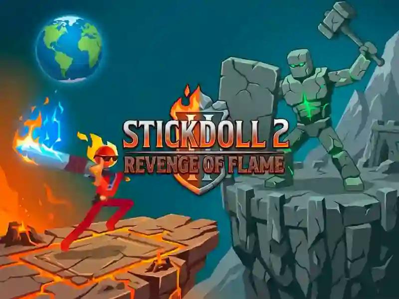 Permainan Stickdoll 2 : Revenge of Flame talian