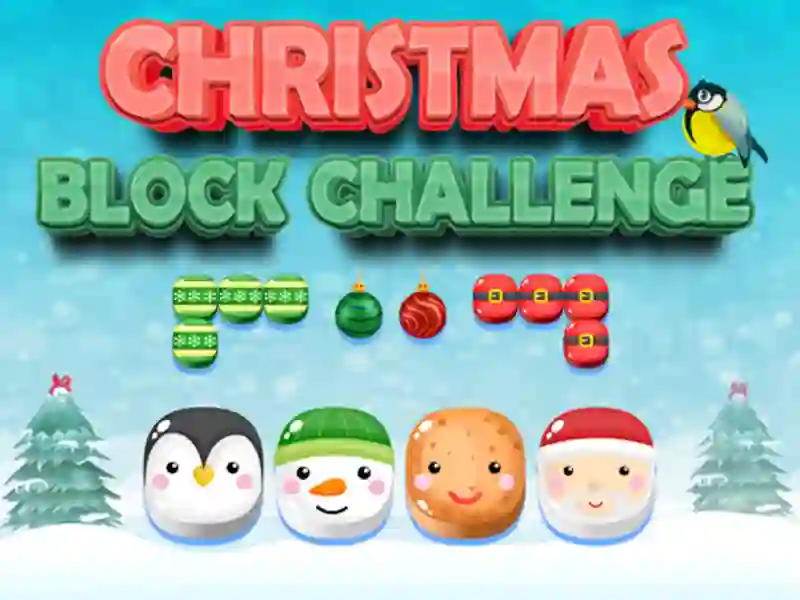 Permainan Christmas Block Challenge talian