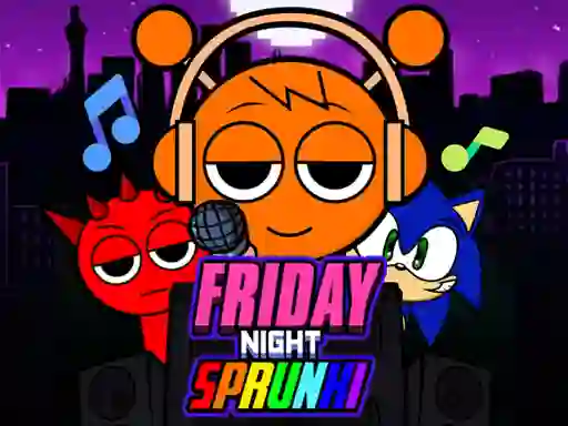 Permainan Friday Night Sprunki talian
