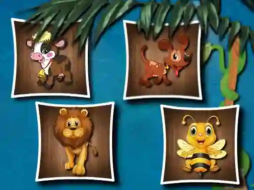 Permainan Cute Animal Shapes talian