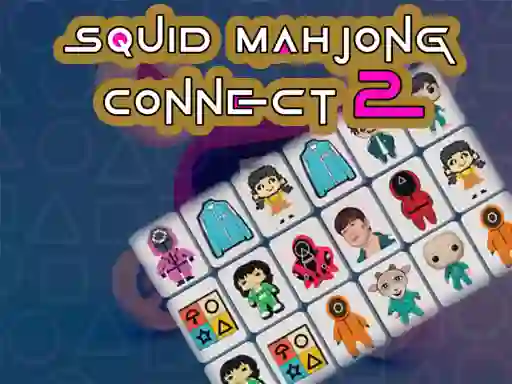 Permainan Squid Mahjong Connect 2 talian