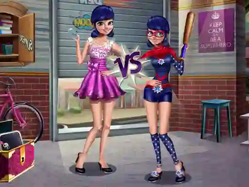 Permainan Princess vs Superhero talian