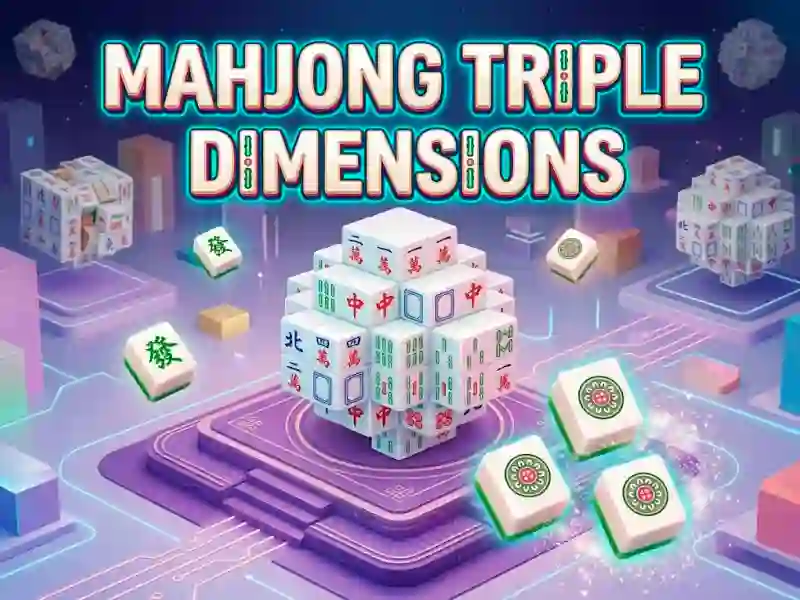 Permainan Mahjong Triple Dimensions talian
