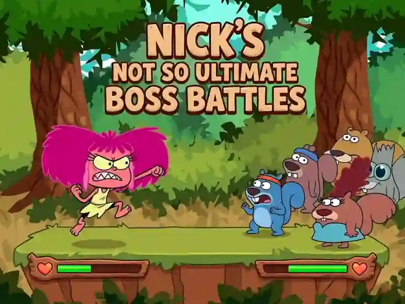 Permainan Nick's Not so Ultimate Boss Battles talian