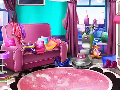 Permainan Girly House Cleaning talian