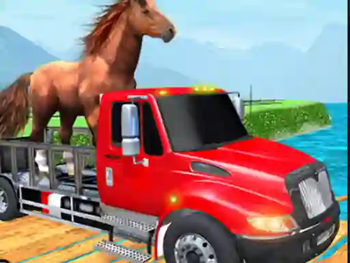 Permainan Farm Animal Transport Truck talian