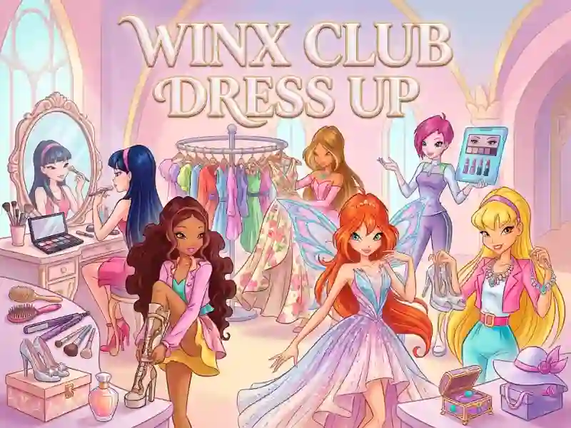 Permainan Winx Club: Dress Up talian