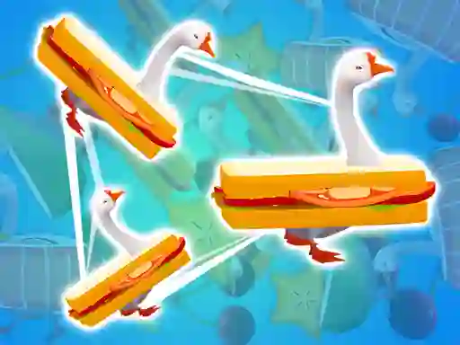 Permainan Goose Match 3D talian