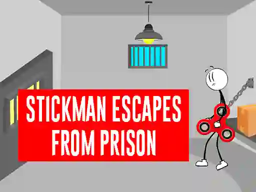 Permainan Stickman Escapes From Prison talian