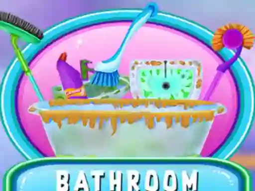 Permainan Bathroom Clean Up talian