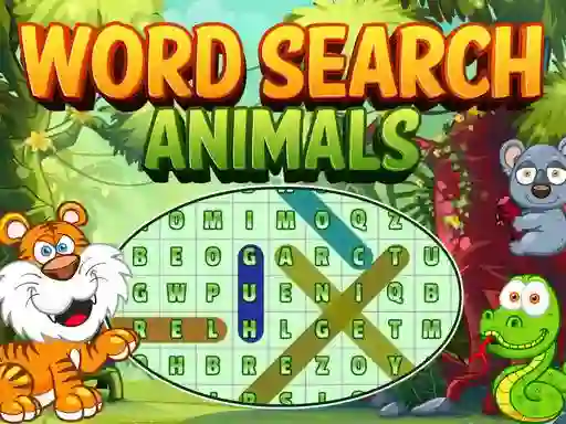 Permainan Word Search Animals talian