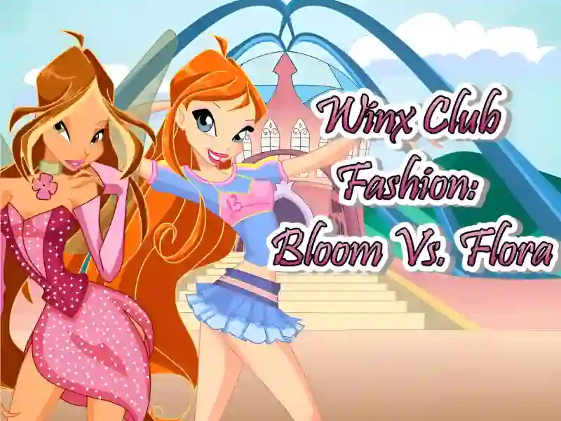 Permainan Winx Club Fashion: Bloom vs Flora talian