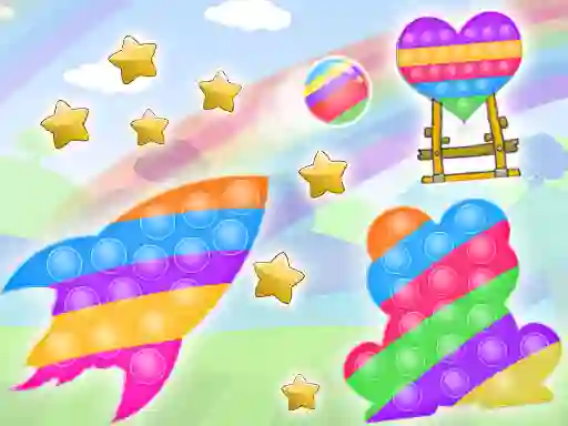 Permainan Cannon Ball + Pop It Fidget talian