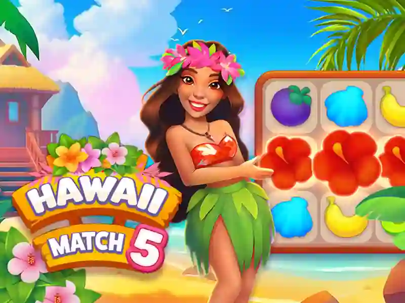 Permainan Hawaii Match 5 talian