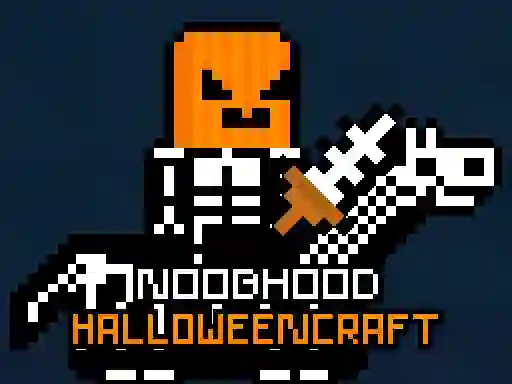 Permainan NoobHood HalloweenCraft talian
