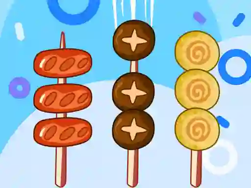 Permainan Merge Food Puzzle talian