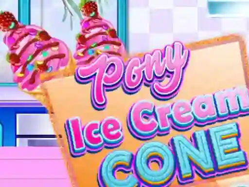 Permainan Pony Ice Cream Cone talian