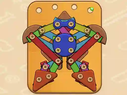 Permainan Wood & Screw Puzzle talian