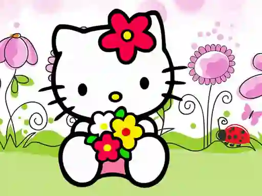 Permainan Cute Kitty Jigsaw talian