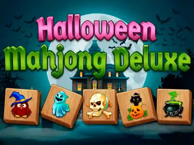 Permainan Halloween Mahjong Deluxe talian