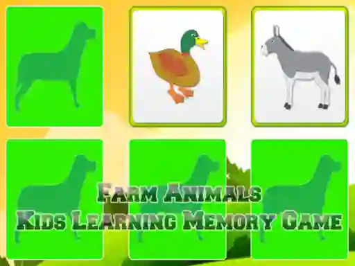Permainan Farm Animals Kids Learning  Memory talian