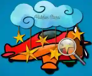 Permainan Airplains Hidden Stars talian