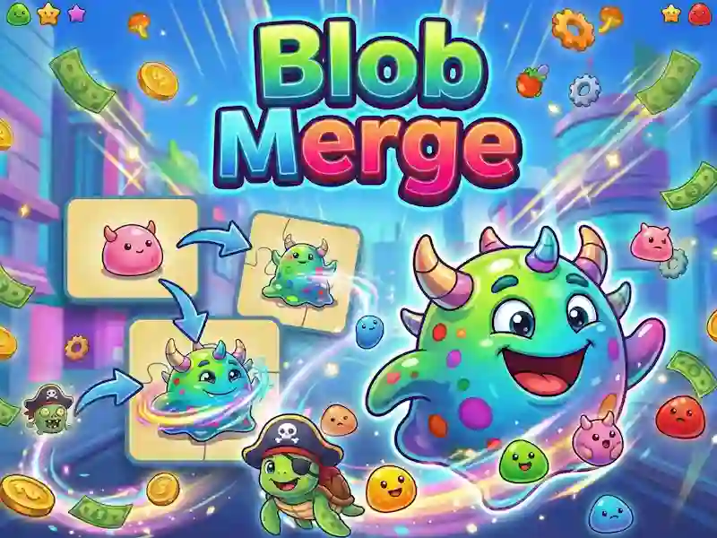 Permainan Blob Merge talian