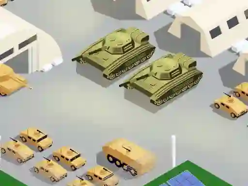 Permainan Tank Army Parking talian