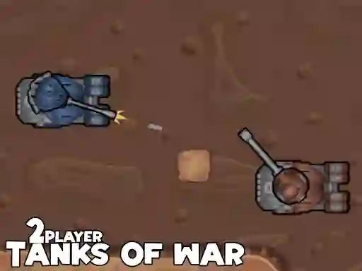 Permainan 2Player Tanks of War talian