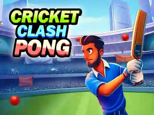 Permainan Cricket Clash Pong talian