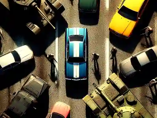 Permainan GTA Car Rush talian