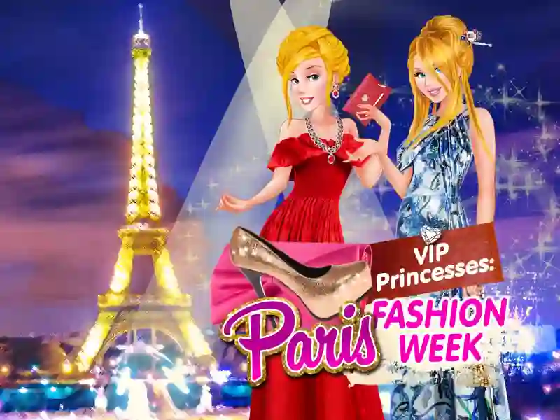 Permainan VIP Princesses: Paris Fashion Week talian