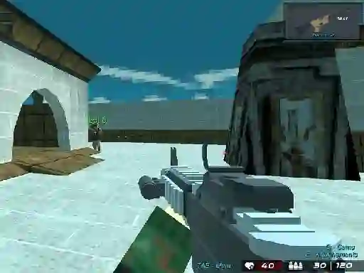 Permainan Blocky Shooting Arena 3d Pixel Combat talian