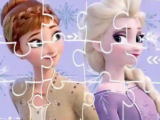 Permainan Frozen Sister Jigsaw talian