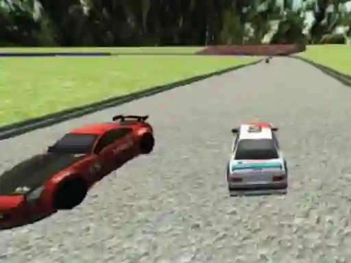 Permainan Police Racing Car talian