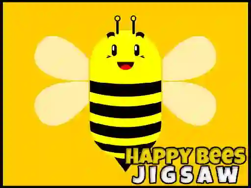 Permainan Happy Bees Jigsaw talian