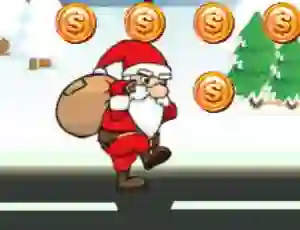 Permainan Christmas Parkour Santa talian