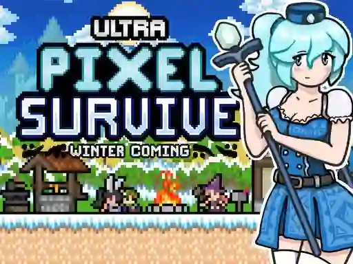 Permainan Ultra Pixel Survive Winter Coming talian