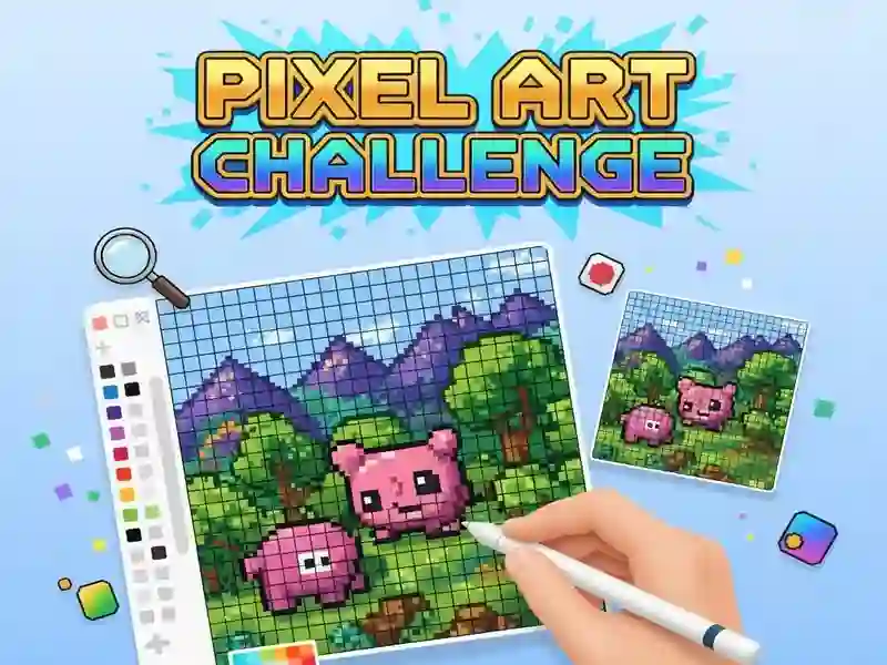 Permainan Repeat Pixel Art talian