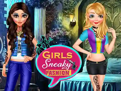 Permainan Girls Sneaky Fashion talian